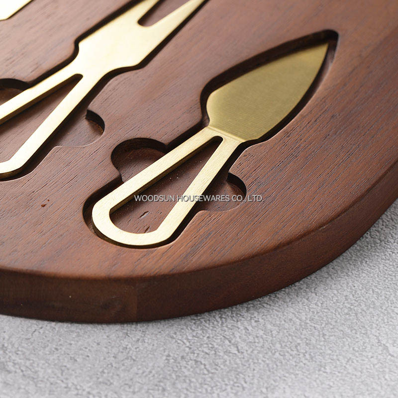 Woodsun Factory Charcuterie Board Set for Meat and Cheese