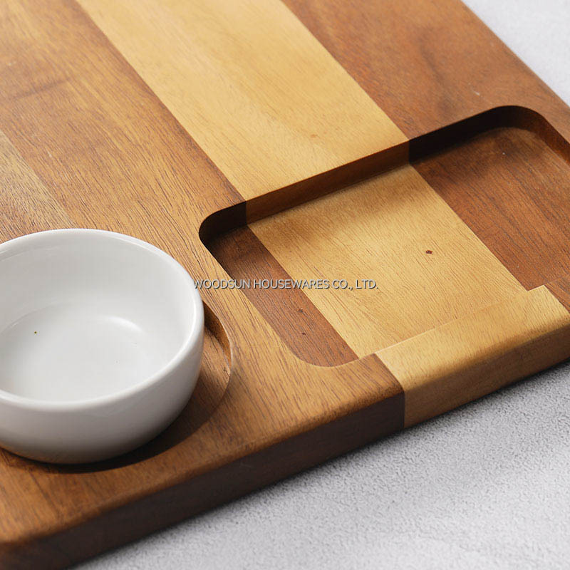 Woodsun Ceramic Magnet Charcuterie Cheese Cutting Board Cutter Cheese Knife Board Factory