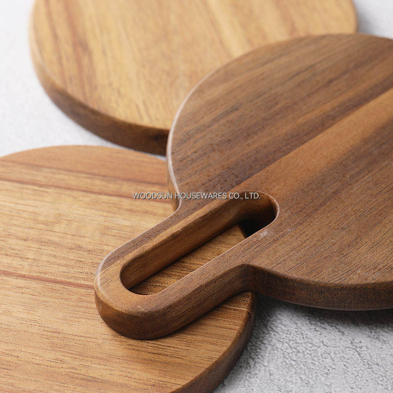 WoodSun OEM Wholesale Mug Coffee Tea Cup Wood Rubber Coaster