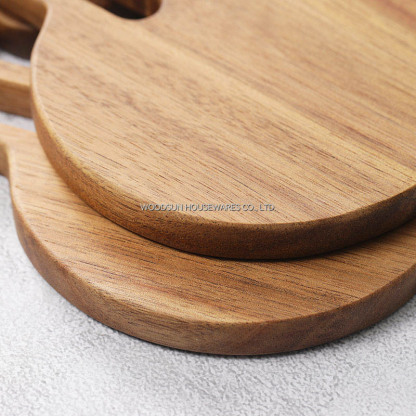 WoodSun OEM Wholesale Mug Coffee Tea Cup Wood Rubber Coaster