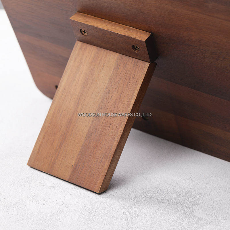 Woodsun Manufacturer Wooden Menu Holder Menu Stand Factory for Sale