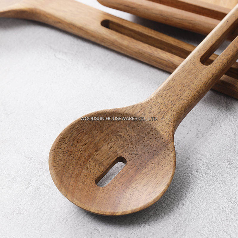 Woodsun Cooking Accessories Kitchen Wooden Shovel Spoon Utensil for Kitchen