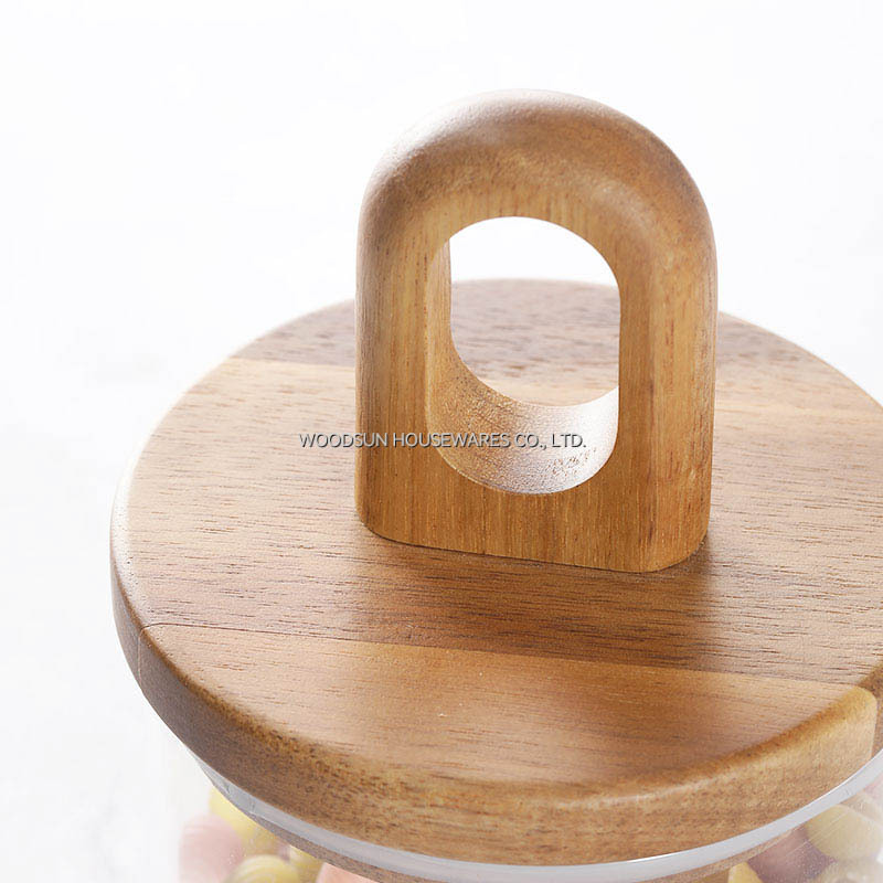 Woodsun Plastic Food Container Glass Kitchen Container Set