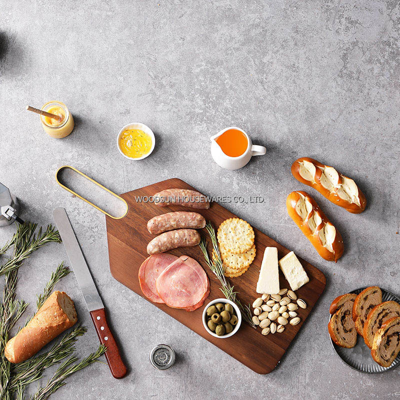 Woodsun Steak Serving Wooden Board Commercial Hotel Serving Board Wood for Sale
