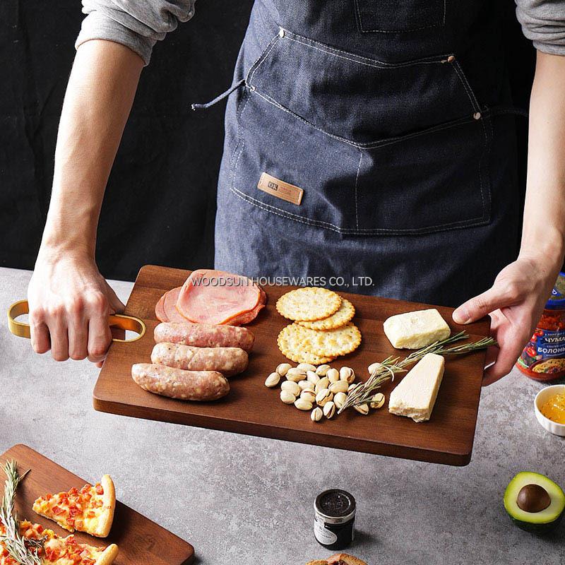 Woodsun Commercial Wooden Paddle Serving Board for Tray Serving Manufacturer Cutting Board Factory