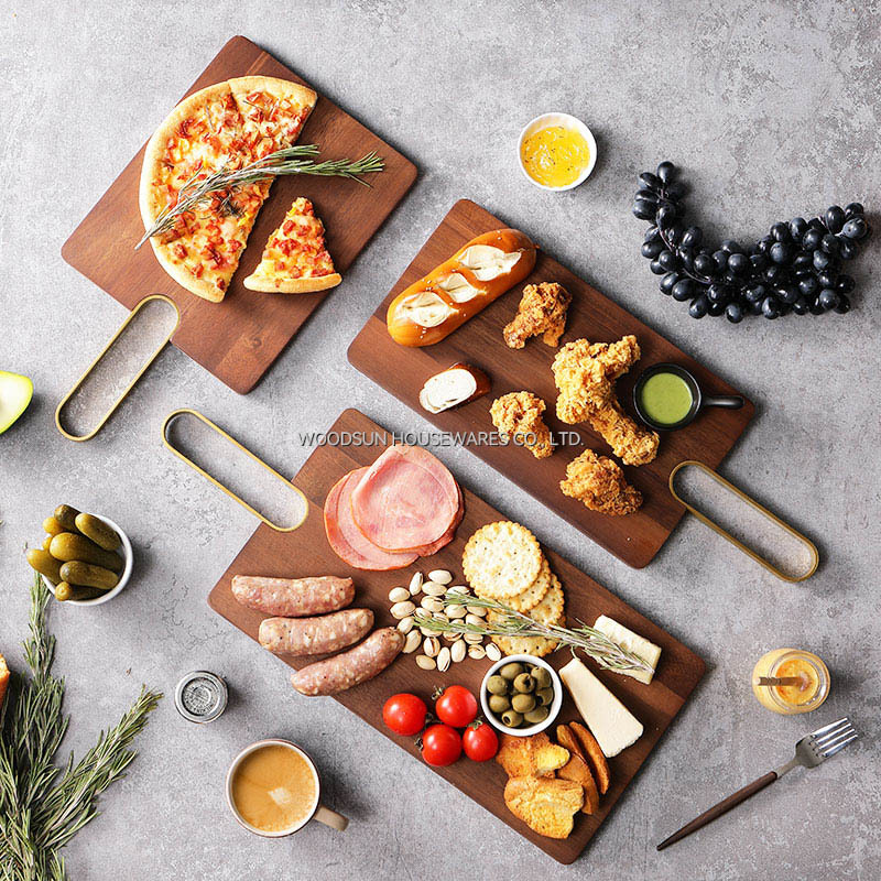 Woodsun Commercial Wooden Paddle Serving Board for Tray Serving Manufacturer Cutting Board Factory