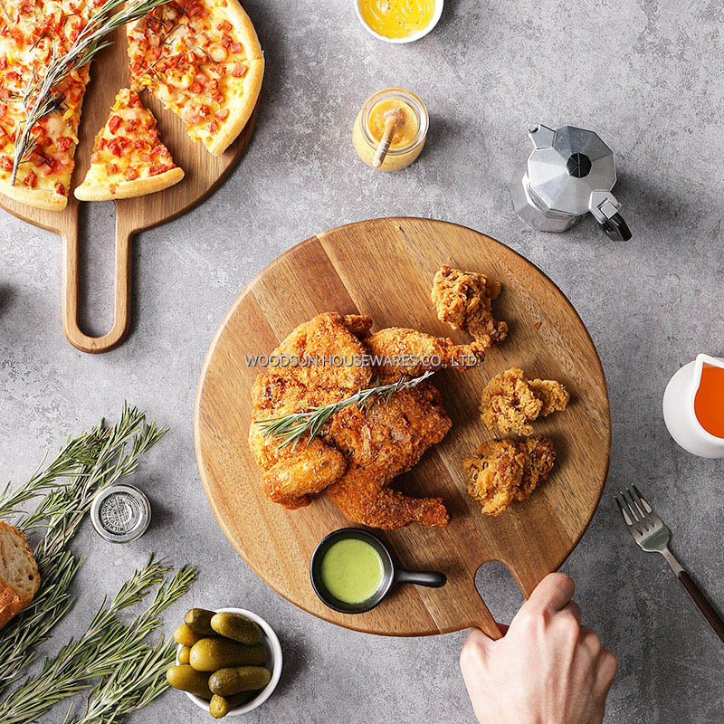 Woodsun Wholesale Wood Charcuterie Board Set Cheese Serving And Wooden Pizza Board