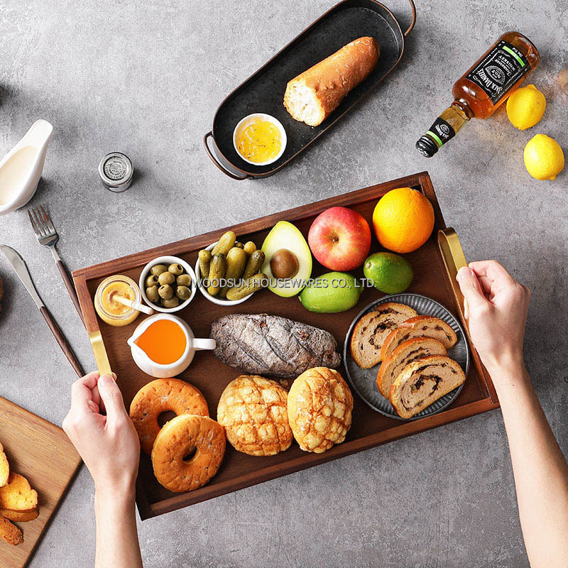 Woodsun Manufacturer Elegant Modern Serving Trays