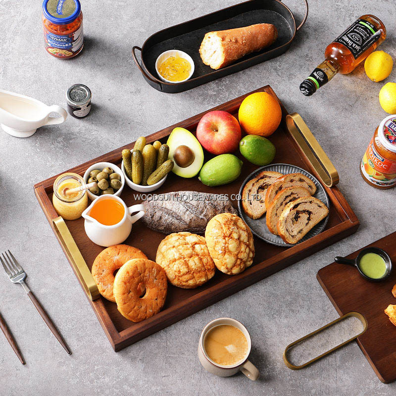 Woodsun Manufacturer Elegant Modern Serving Trays