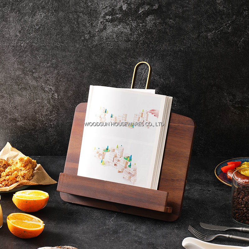 Woodsun Manufacturer Wooden Menu Holder Menu Stand Factory for Sale