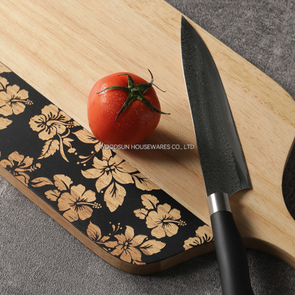 Woodsun Custom Manufacturer Slicing Wooden Cutting Board Kitchen Serving Board 2026