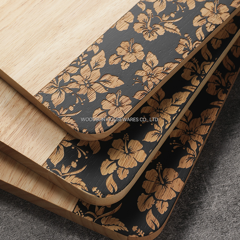 Woodsun Custom Manufacturer Slicing Wooden Cutting Board Kitchen Serving Board 2026