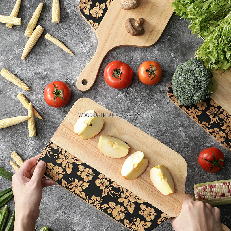 Woodsun Custom Manufacturer Slicing Wooden Cutting Board Kitchen Serving Board 2026
