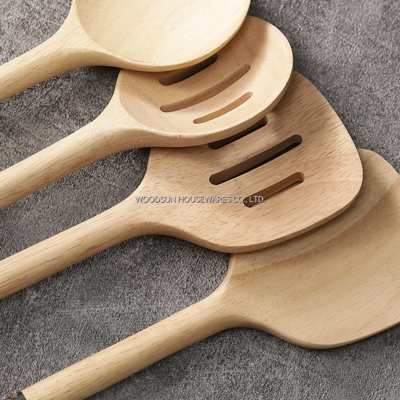 Woodsun Kitchen Tabletop Cooking Spatula Leak Spoon Turner
