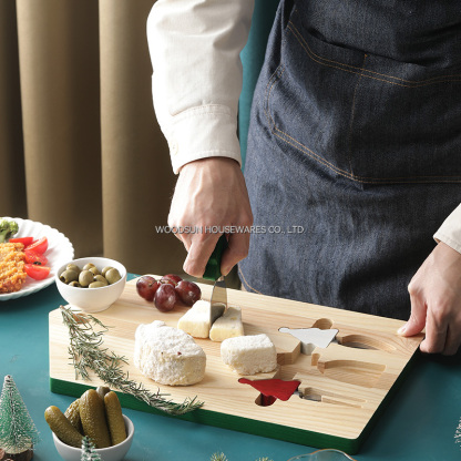 Woodsun Rubber Ash Wood Wholesale Cheese Boards 2026 for Christmas