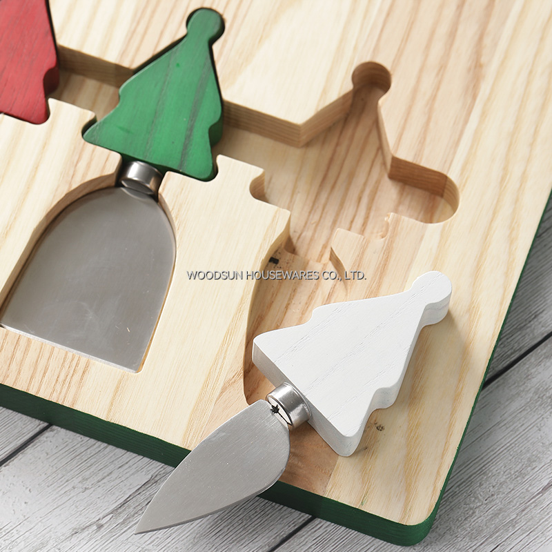 Woodsun Rubber Ash Wood Wholesale Cheese Boards 2026 for Christmas