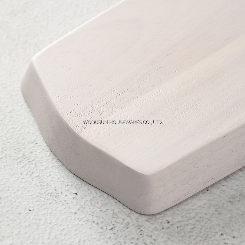 Woodsun White Wash Chip and Dip Serving Fruit Food Snack Plate