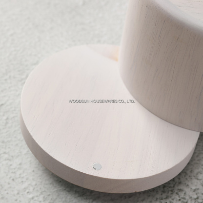 Woodsun Custom Printing Flower Bird Wooden Spice Salt Box