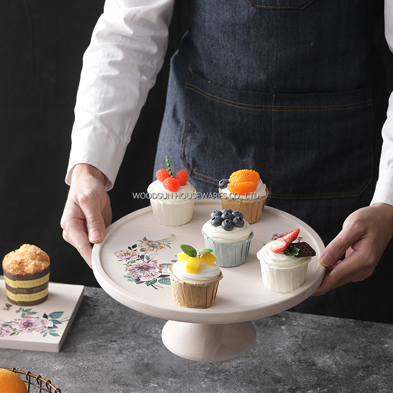 Wholesale Serving Trays Plate Cake Stand Storage Plate Custom