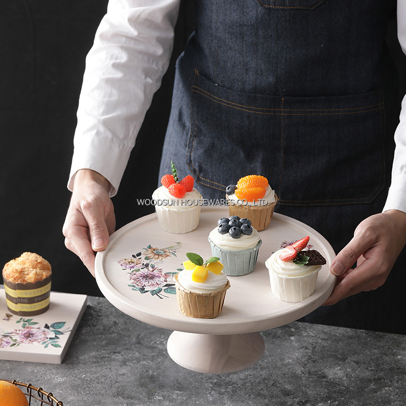 Wholesale Serving Trays Plate Cake Stand Storage Plate Custom