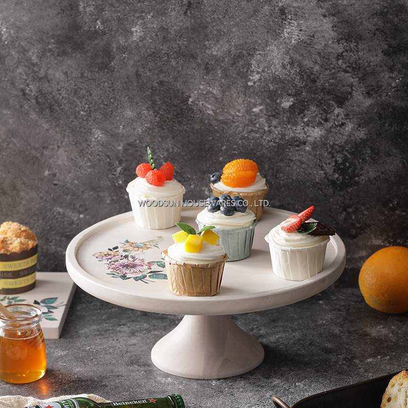 Wholesale Serving Trays Plate Cake Stand Storage Plate Custom