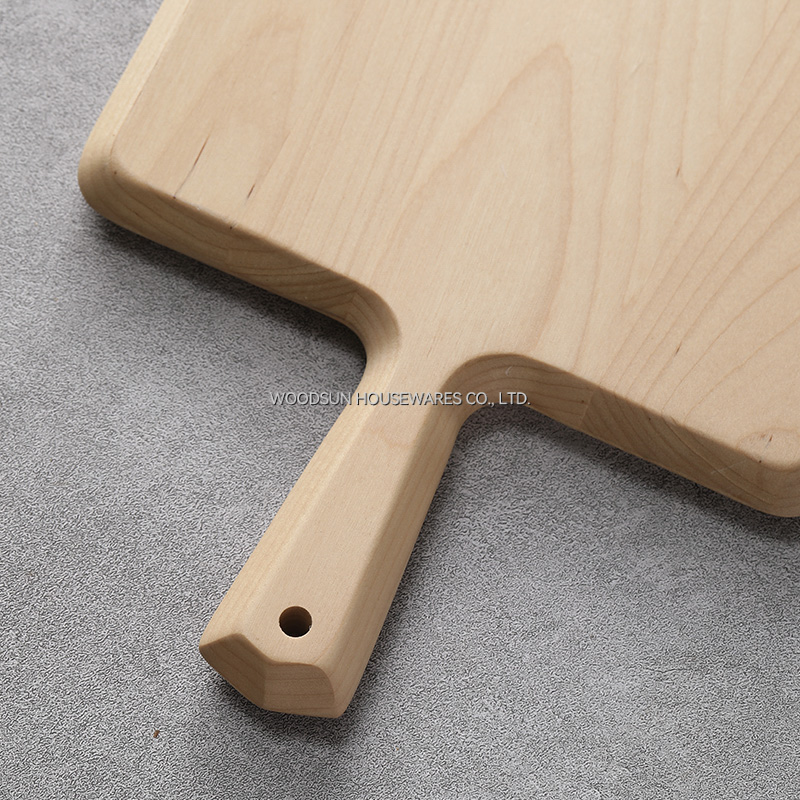 Woodsun Varnish Finish Birch Wood Wooden Charcuterie Board Set Cutting Board for Kitchen