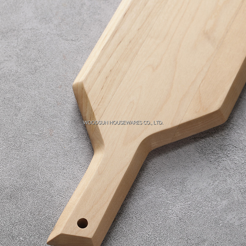 Woodsun Birch Wood Long Charcuterie Board Wood Custom Serving Board