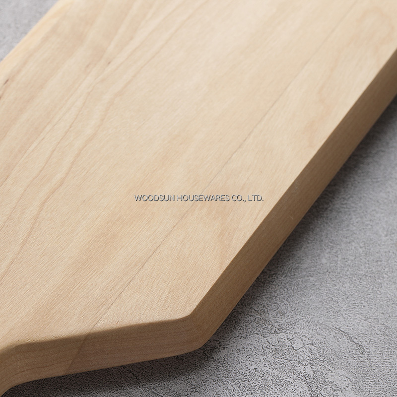 Woodsun Birch Wood Long Charcuterie Board Wood Custom Serving Board