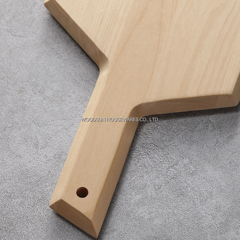 Woodsun Birch Wood S/S420J2 Tabla De Quesos Wood Cheese Board Knife Set