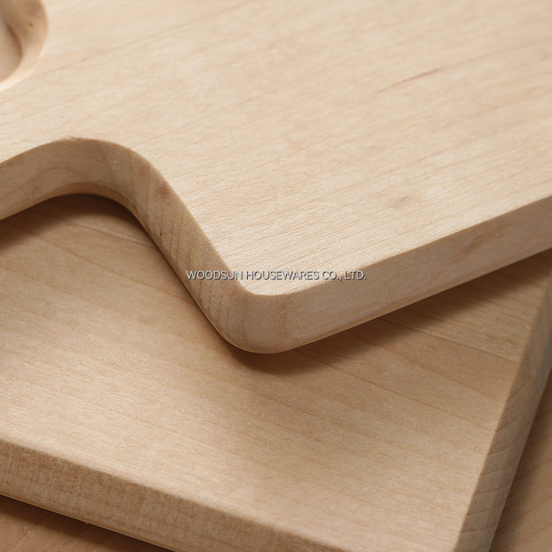 Woodsun Custom Modern Set of 4 Wood Coaster Holder Set