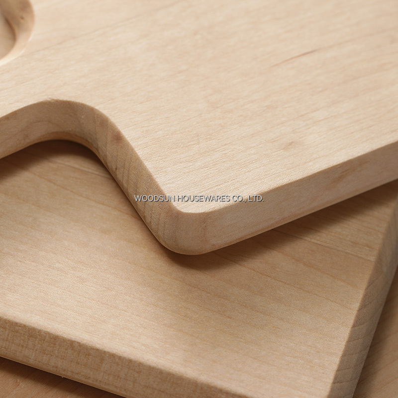 Woodsun Custom Modern Set of 4 Wood Coaster Holder Set