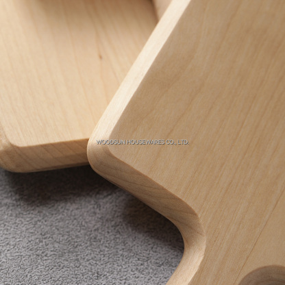 Woodsun Custom Modern Set of 4 Wood Coaster Holder Set