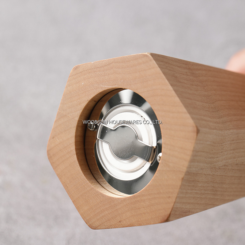 Woodsun Restaurant Hotel Home Kitchen China Salt and Pepper Mill Wood Kit