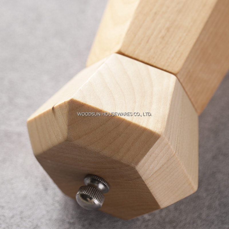 Woodsun Restaurant Hotel Home Kitchen China Salt and Pepper Mill Wood Kit