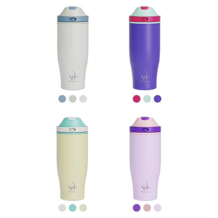 Manufacturer POP-UP 2-IN-1 LID Stainless Steel Drink Bottle, Customized Water Bottle