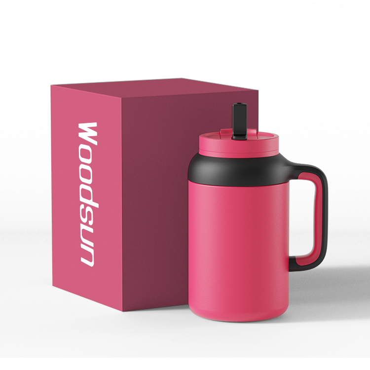 VIGOR Series Steel Vacuum Insulated Valentine Day Gift Valentine Tumbler Coffee Mug Travel Tumbler With Straw