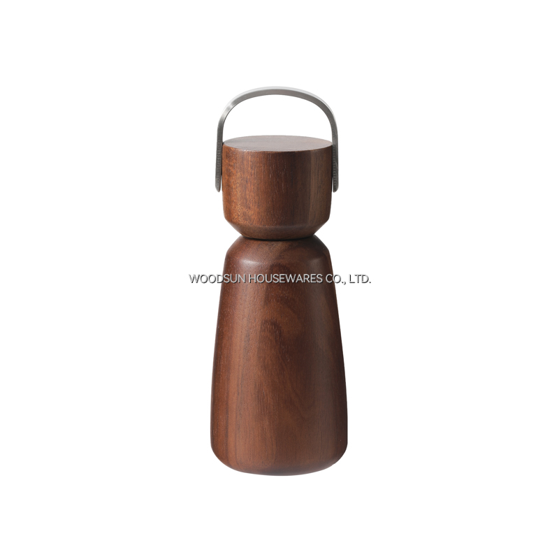 Woodsun Ceramic Grain Manual Grinders Salt and Pepper Mill 2026