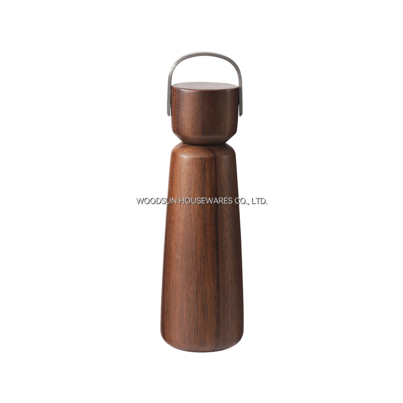 Woodsun Ceramic Grain Manual Grinders Salt and Pepper Mill 2026