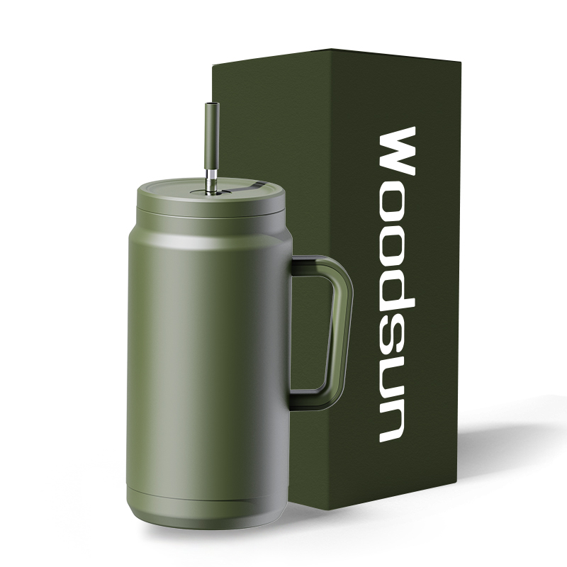 Business Gift Custom Mugs And Vacuum Cup Wholesale Stainless Steel Tumbler With Straw