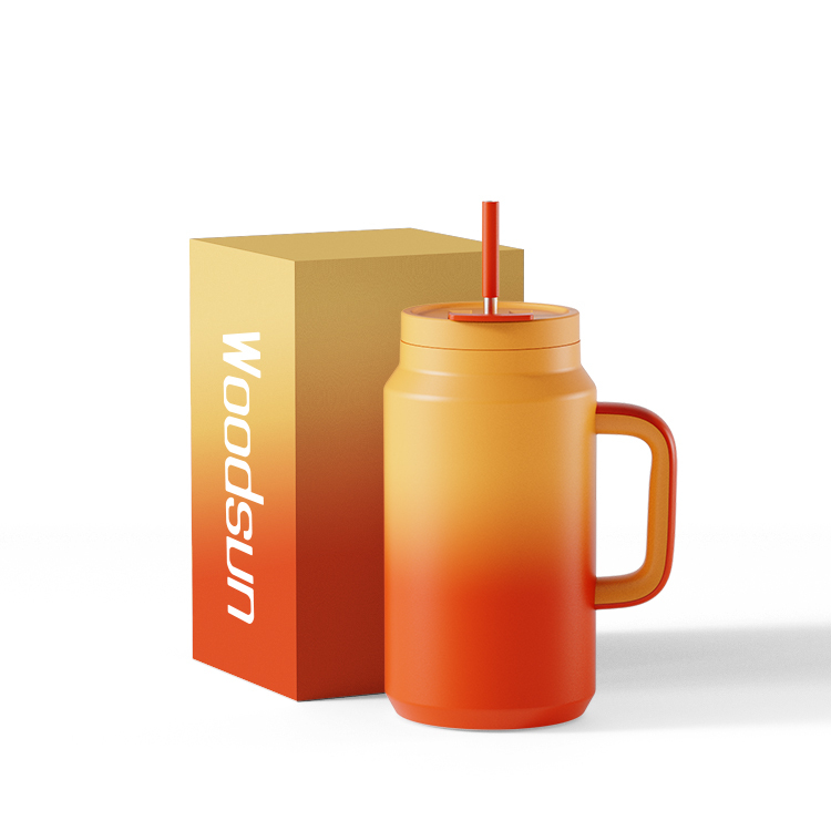 New Arrival 50Oz 64Oz Large Capacity Modern Travel Water Pot Mugs Coffee Mug Tumbler