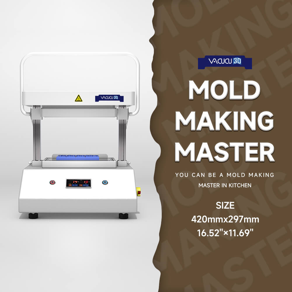 VACUCU3D A3 The Desktop Vacuum Forming Machine Create Prototypes Molds and Casts in Classroom Kitchen