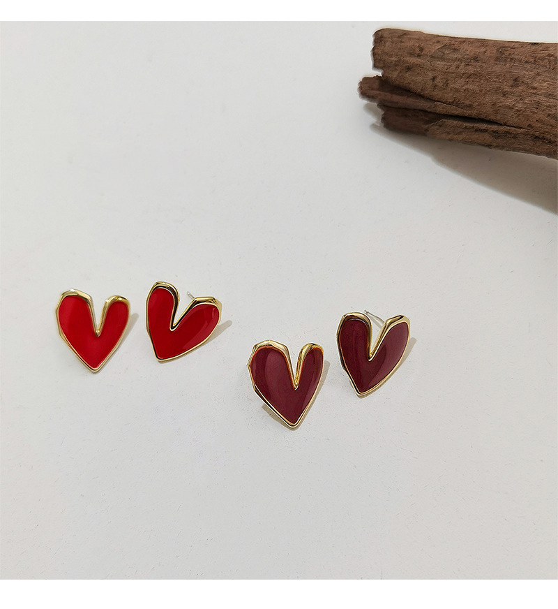 RETRO FALL IN LOVE EARRING