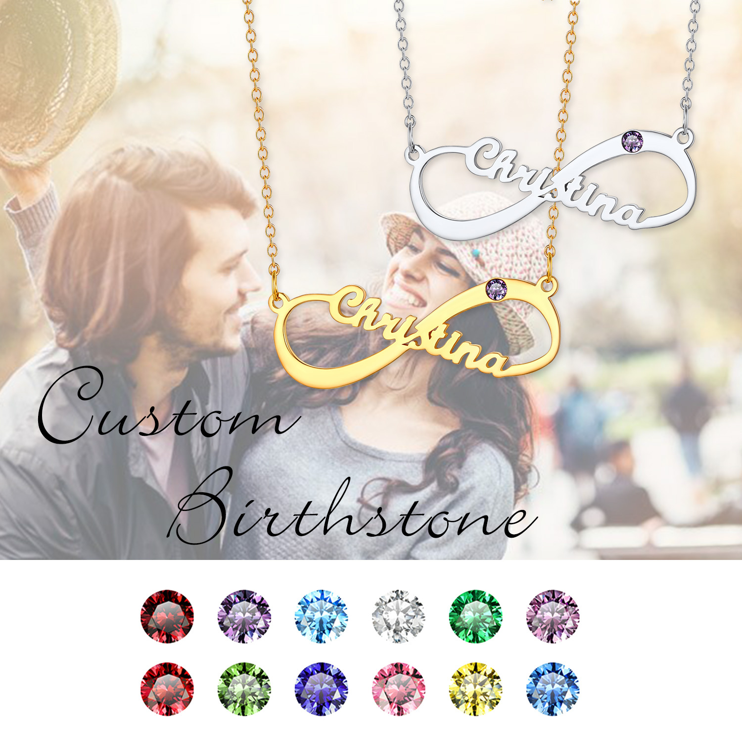 Names Necklace for Women 