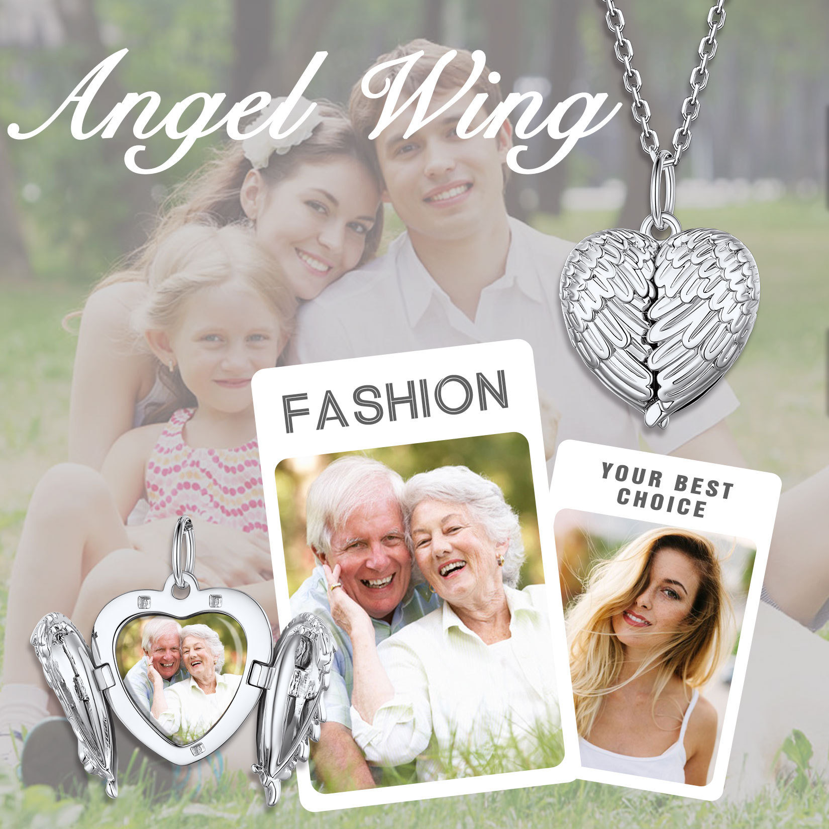 Personalized Photo Locket Necklace for Women gift
