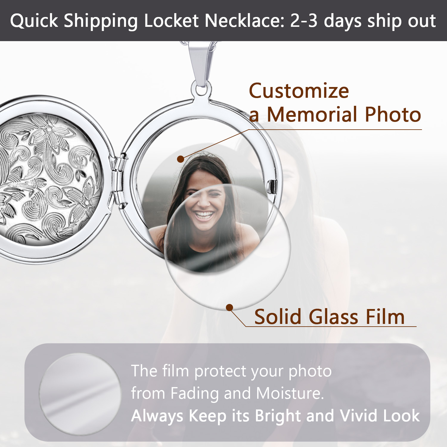 Personalized Picture Necklaces  