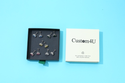 Custom4U Birthstone Earrings for Women