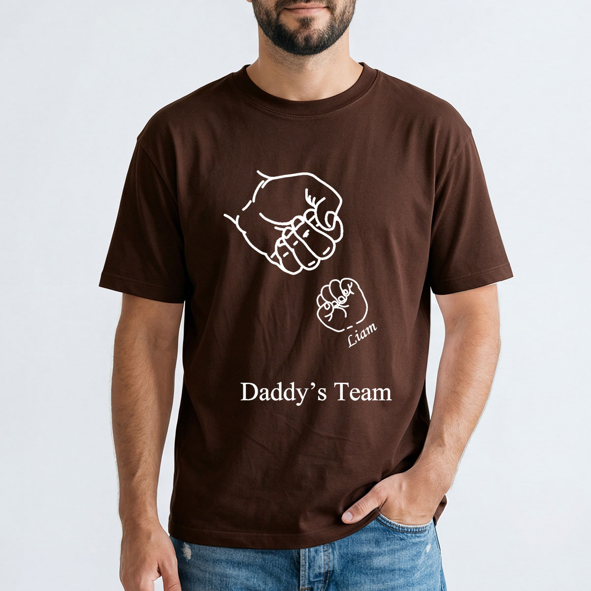 Custom Rock Paper Scissors Shirt for Dad