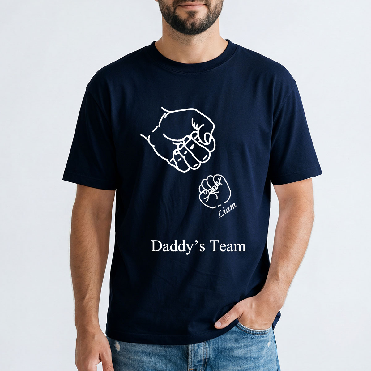 Custom Rock Paper Scissors Shirt for Dad