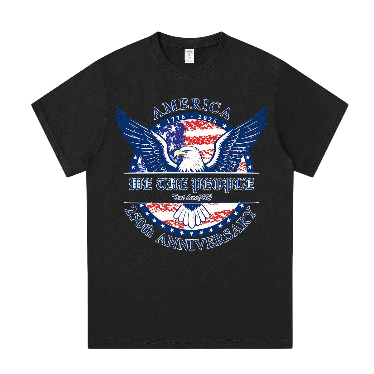 USA 250th Anniversary Bald Eagle Vintage Tee