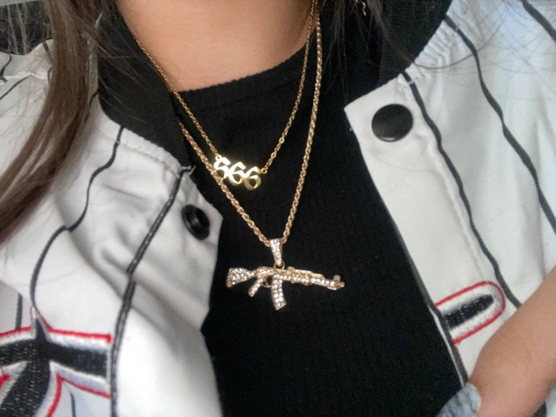 Personalized Angel Number Necklace for Women